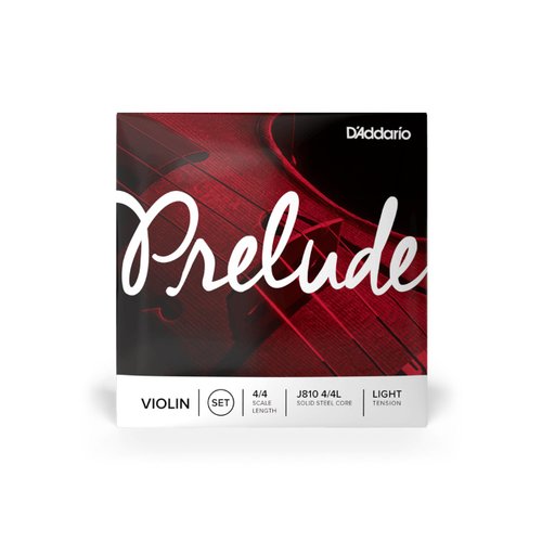 DAddario J81 4/4L Prelude Violin Einzelsaiten, 4/4 Scale, Light Tension