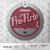 DAddario J56 1/2M Pro-Arte Violinen-Saitensatz Medium...